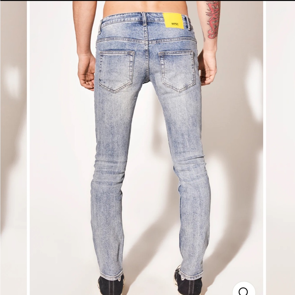 Wesc Eddy Slim Fit Light Wash 32x32 Jeans